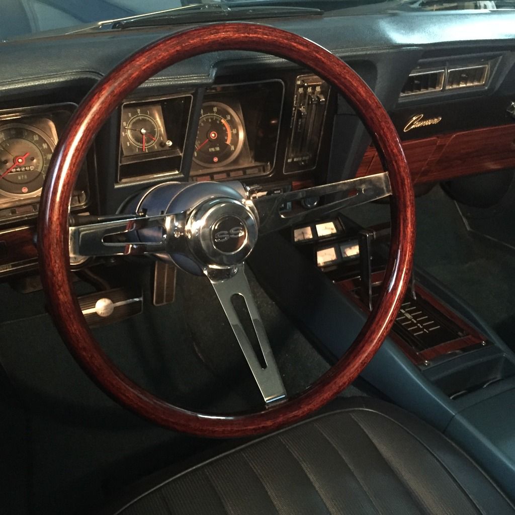rosewood repro steering wheel Team Camaro Tech